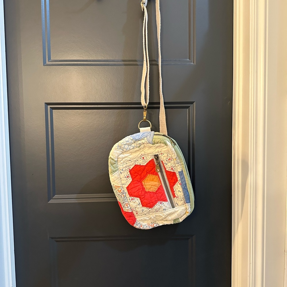 Colorful Patchwork Crossbody Bag